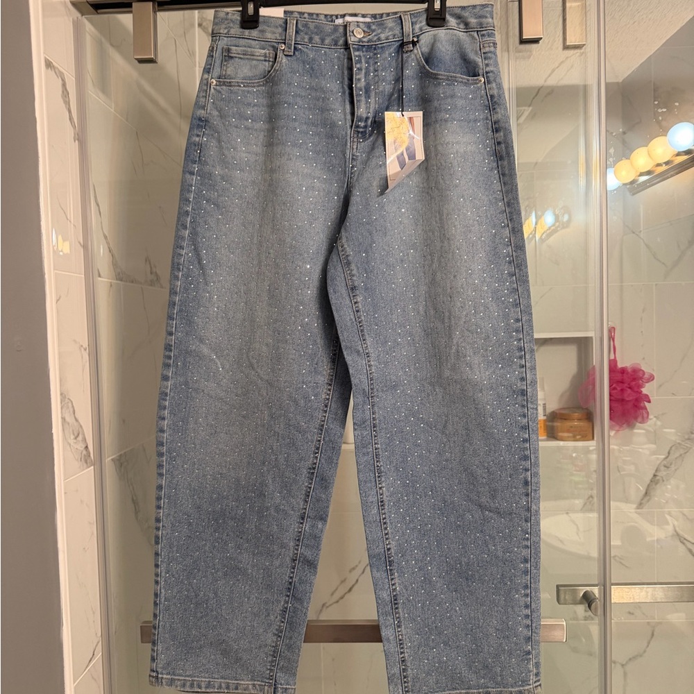Rhinestone Jeans